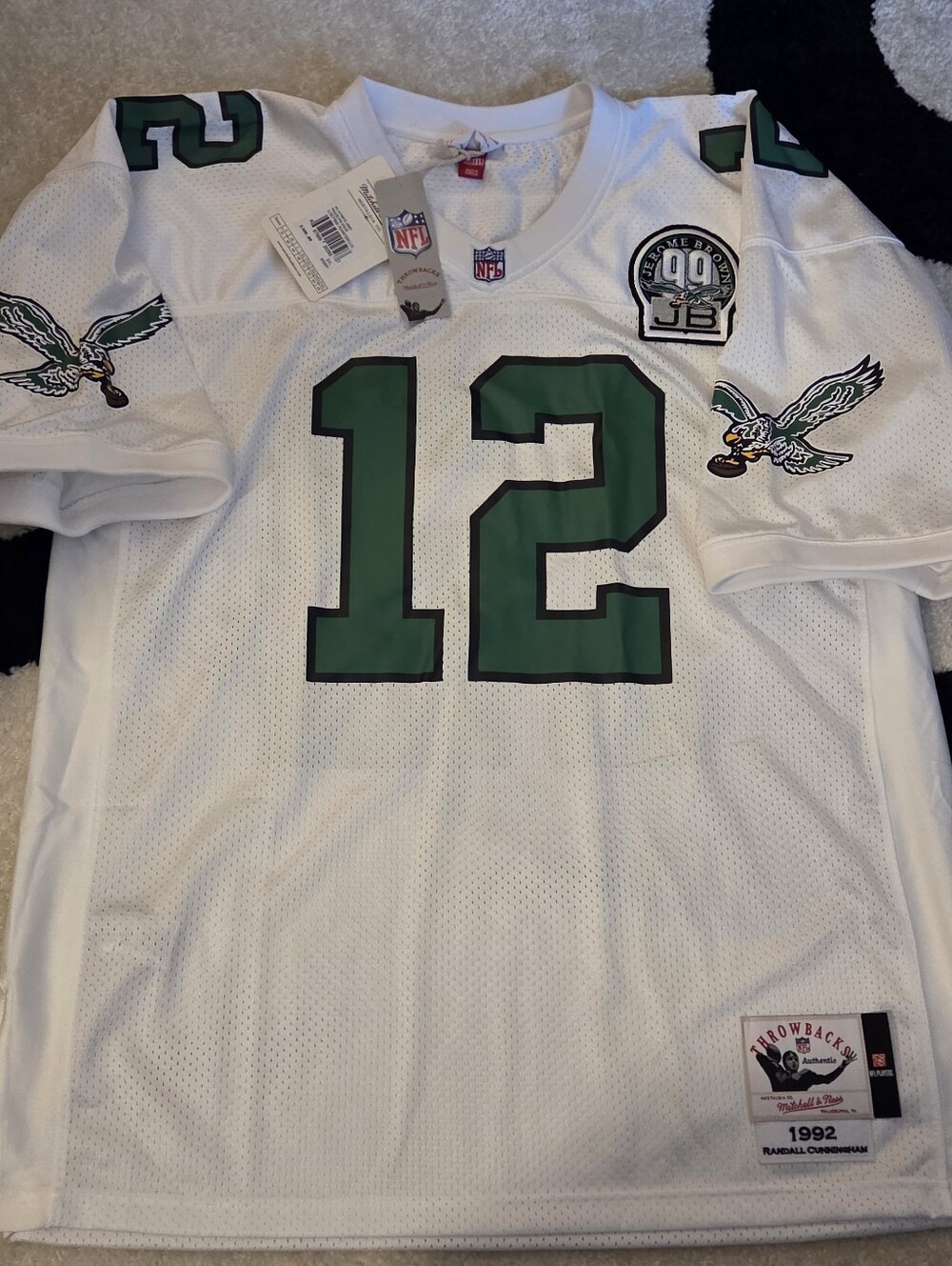 MITCHELL & NESS PHILADELPHIA EAGLES 'RANDALL CUNNINGHAM' THROWBACK JERSEY